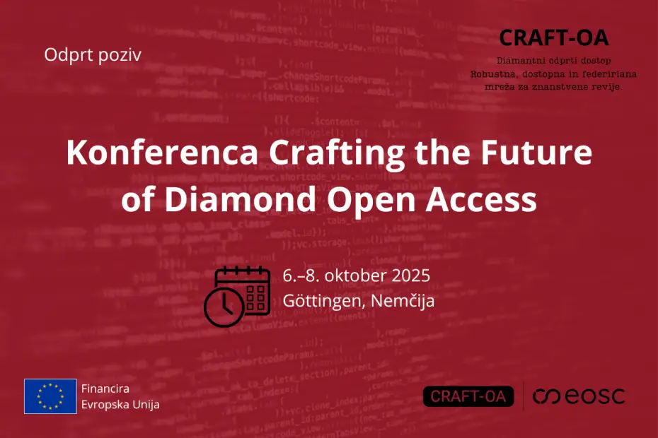 CRAFT OA konferenca Crafting the Future of DOA