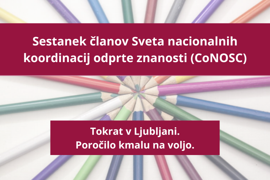 Mreža nacionalnih koordinatorjev za odprto znanost