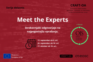 CRAFT-OA Meet the Experts WS