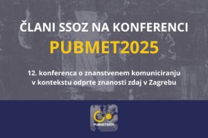 SSOZ na konferenci PUBMET2025