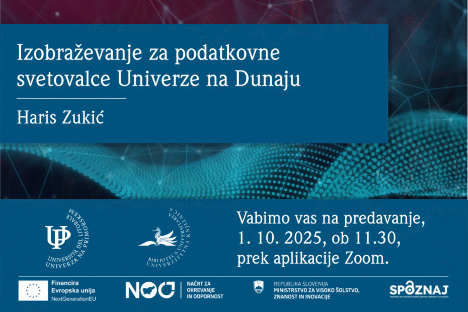 Izobraževanje za podatkovne svetovalce
