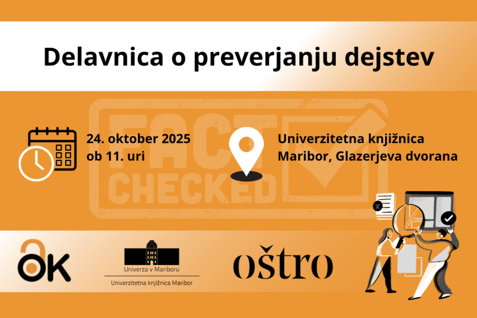 Odprta knjižnica Delavnica o preverjanju dejstev