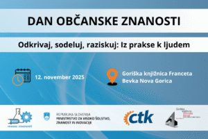 Dan občanske znanosti 2025