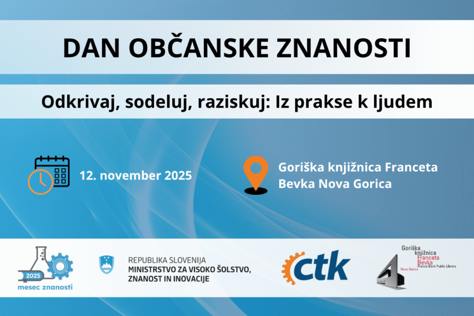 Dan občanske znanosti 2025