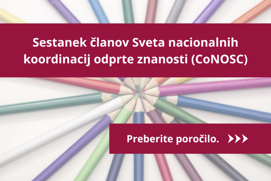 Srečanje CoNOSC v Ljubljani: poročilo