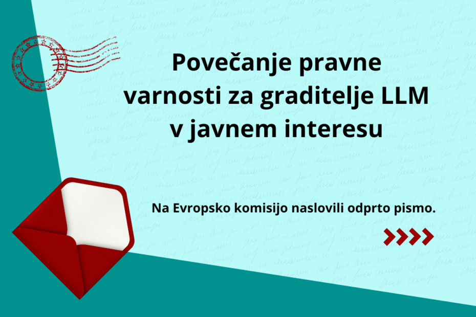 Povečanje pravne varnosti za odprto umetno inteligenco v Evropi