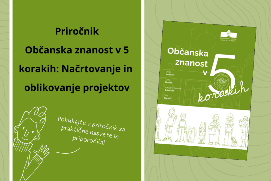 Priročnik Občanska znanost v 5 korakih
